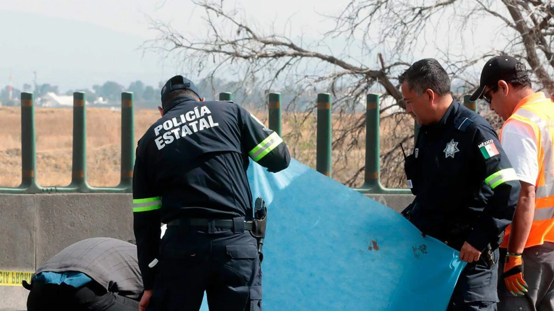 Peritos en zona de intervención